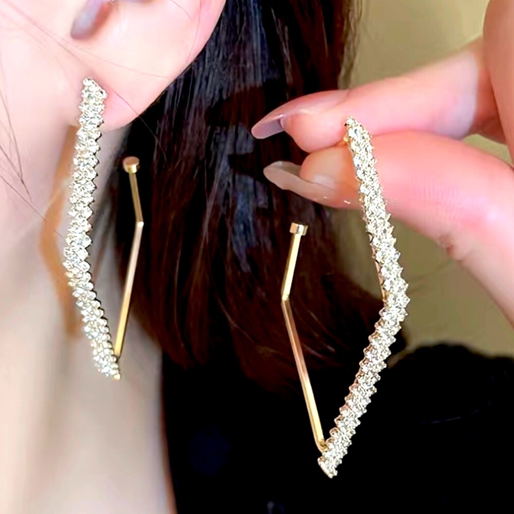 ✨✨✨Gold Hexagonal Hoop Earring✨✨✨